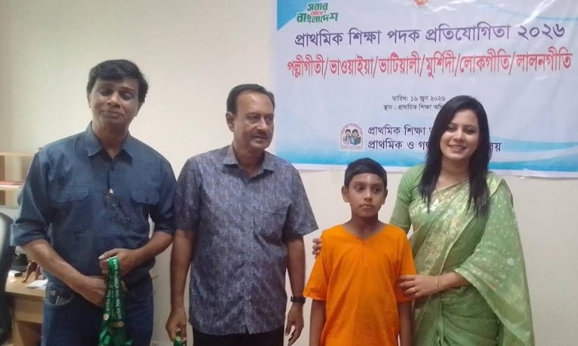 লোক সঙ্গীতে সুরের জাদু: জাতীয় মঞ্চ কাঁপানো সাতক্ষীরার খুদে বিস্ময় প্রাঞ্জল