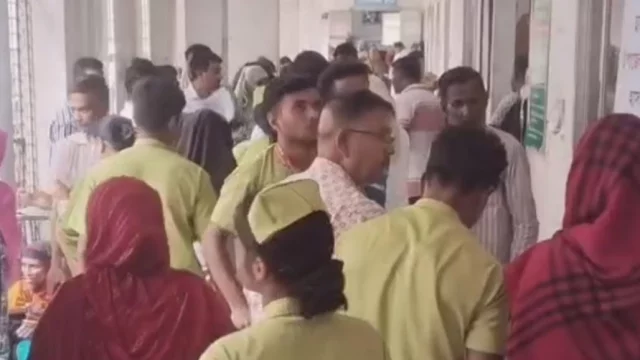 গাজীপুরে পানি পান করে পোশাক কারখানার শতাধিক শ্রমিক অসুস্থ