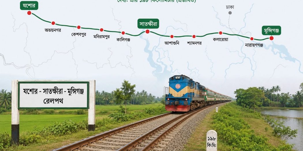 বাজেটে হতাশা সাতক্ষীরা: রেলপথে নেই দৃশ্যমান বরাদ্দ