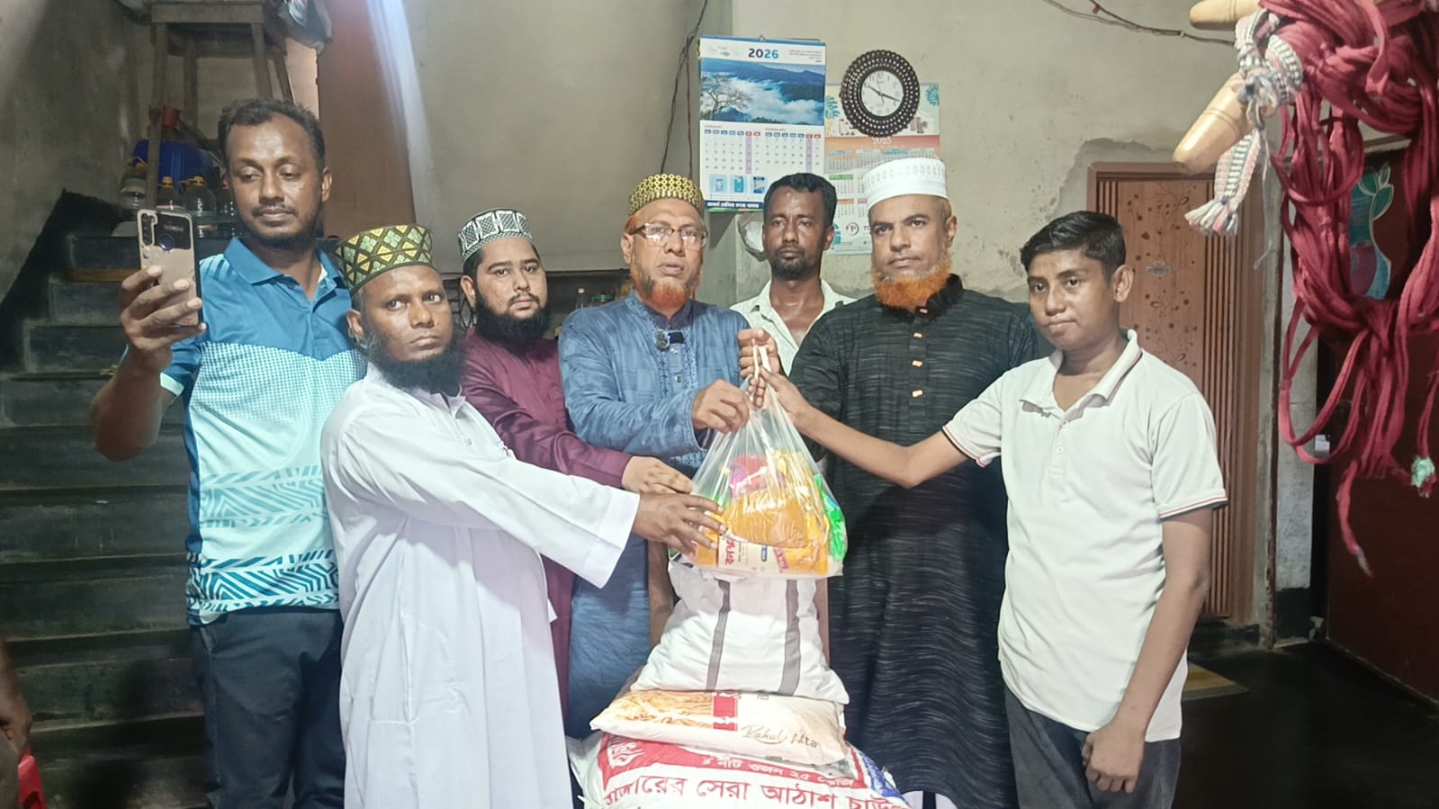 ঝিকরায় থ্যালাসেমিয়া আক্রান্ত রাসিবের পাশে জামায়াত নেতৃবৃন্দ