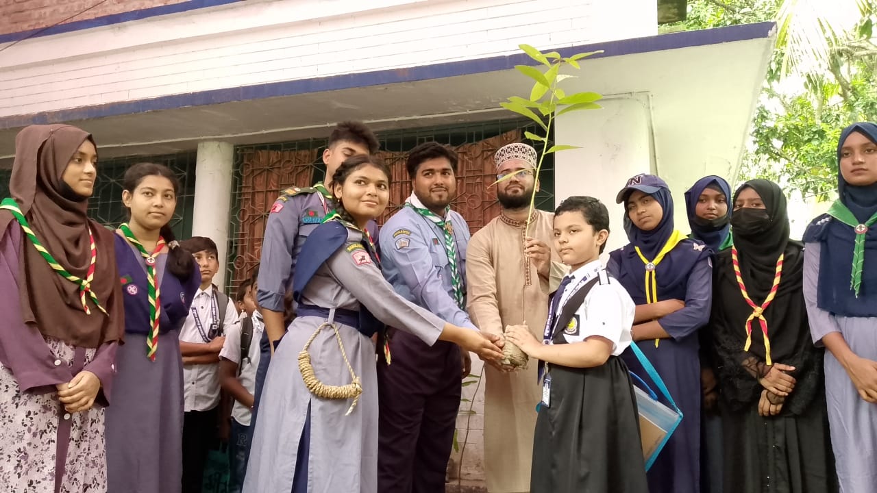 বেঙ্গল টাইগার মুক্ত স্কাউটস গ্রুপের উদ্যোগে কাব-স্কাউটিং কার্যক্রম, বৃক্ষরোপণ ও পুরস্কার বিতরণ অনুষ্ঠিত