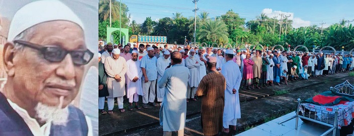 রাষ্ট্রীয় মর্যাদায় বীর মুক্তিযোদ্ধা মোশারাফ হোসেনের দাফন সম্পন্ন