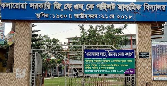 কলারোয়ায় এসএসসির ফলাফলে শীর্ষে সরকারি জিকেএমকে হাইস্কুল