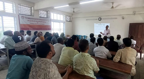 শ্যামনগরে মানসিক স্বাস্থ্যবিষয়ক দুই দিনব্যাপী কর্মশালা
