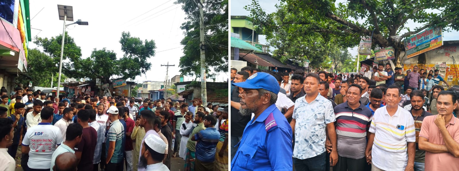 এলজিইডির রাস্তা উদ্বোধন ঘিরে কলারোয়ায় জামায়াত-বিএনপির পাল্টাপাল্টি কর্মসূচি