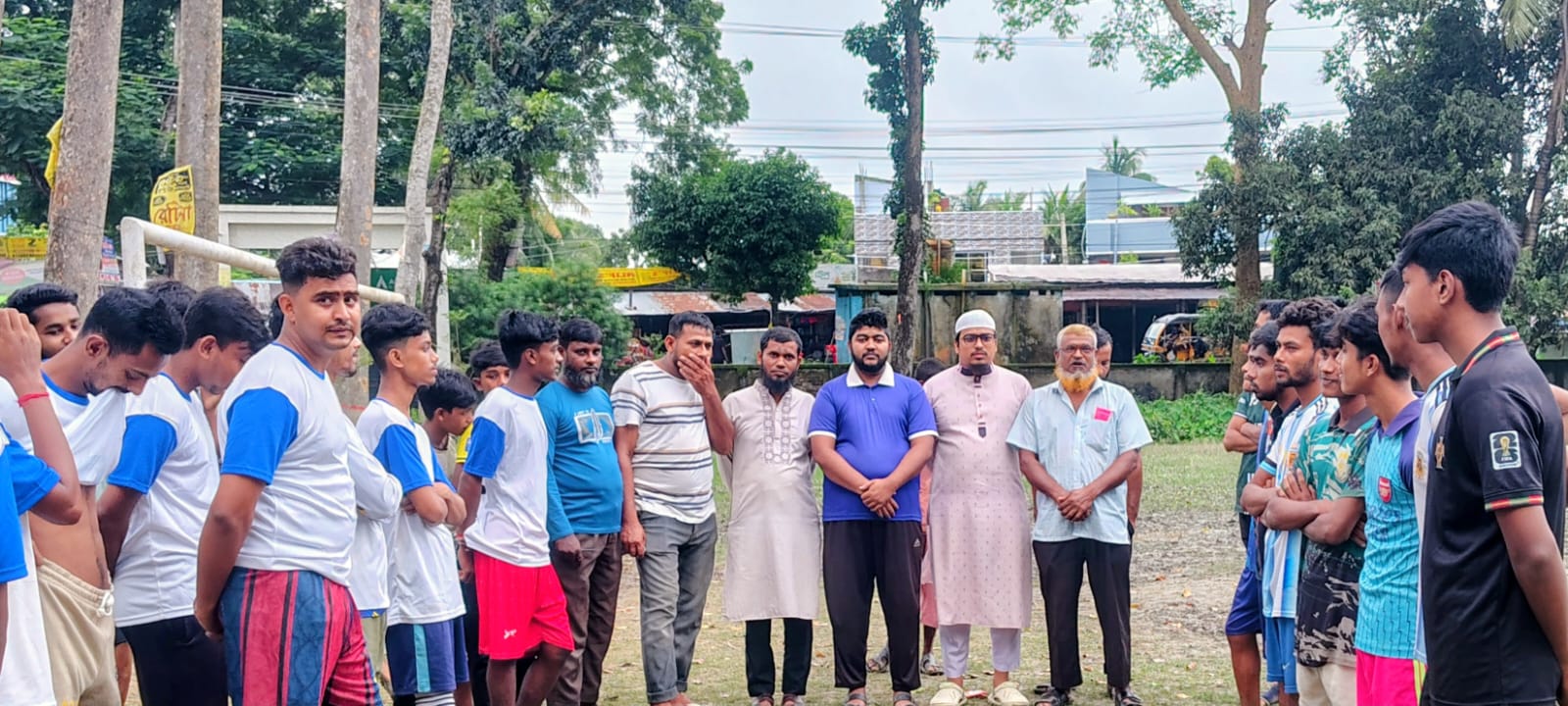 সাতক্ষীরার কলারোয়া পৌরসভায়‘জুলাই স্মৃতি ৮ দলীয় ফুটবল টুর্নামেন্ট-২০২৬’-এর প্রথম সেমিফাইনাল অনুষ্ঠিত
