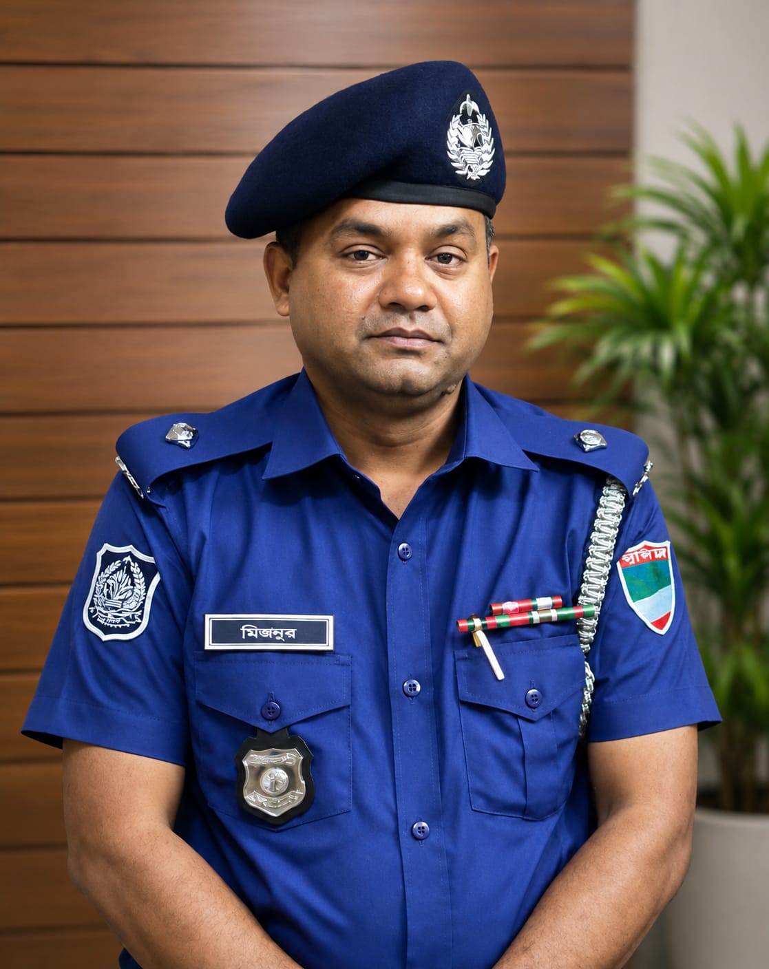কলারোয়া থানায় নতুন ওসি মিজানুর রহমান রিমু
