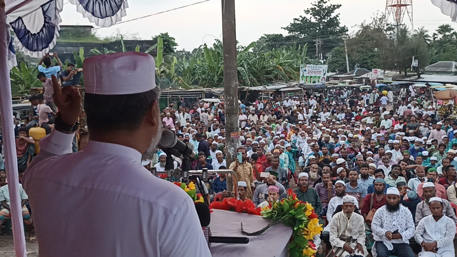 আটুলিয়ায় সাঈদীর ৩য় মৃত্যুবার্ষিকী ও বৈষম্যবিরোধী আন্দোলনে নিহতদের স্মরণে আলোচনা ও দোয়া