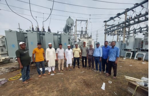 আশাশুনিতে স্থাপন করা হলো নতুন ১০ এমভিএ ট্রান্সফরমার।। বিদ্যুৎ সরবরাহে বড় পরিবর্তন এসেছে