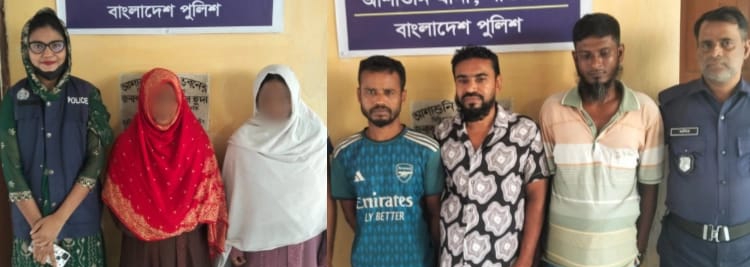 আশাশুনিতে পুলিশের অভিযানে গ্রেফতার-৫