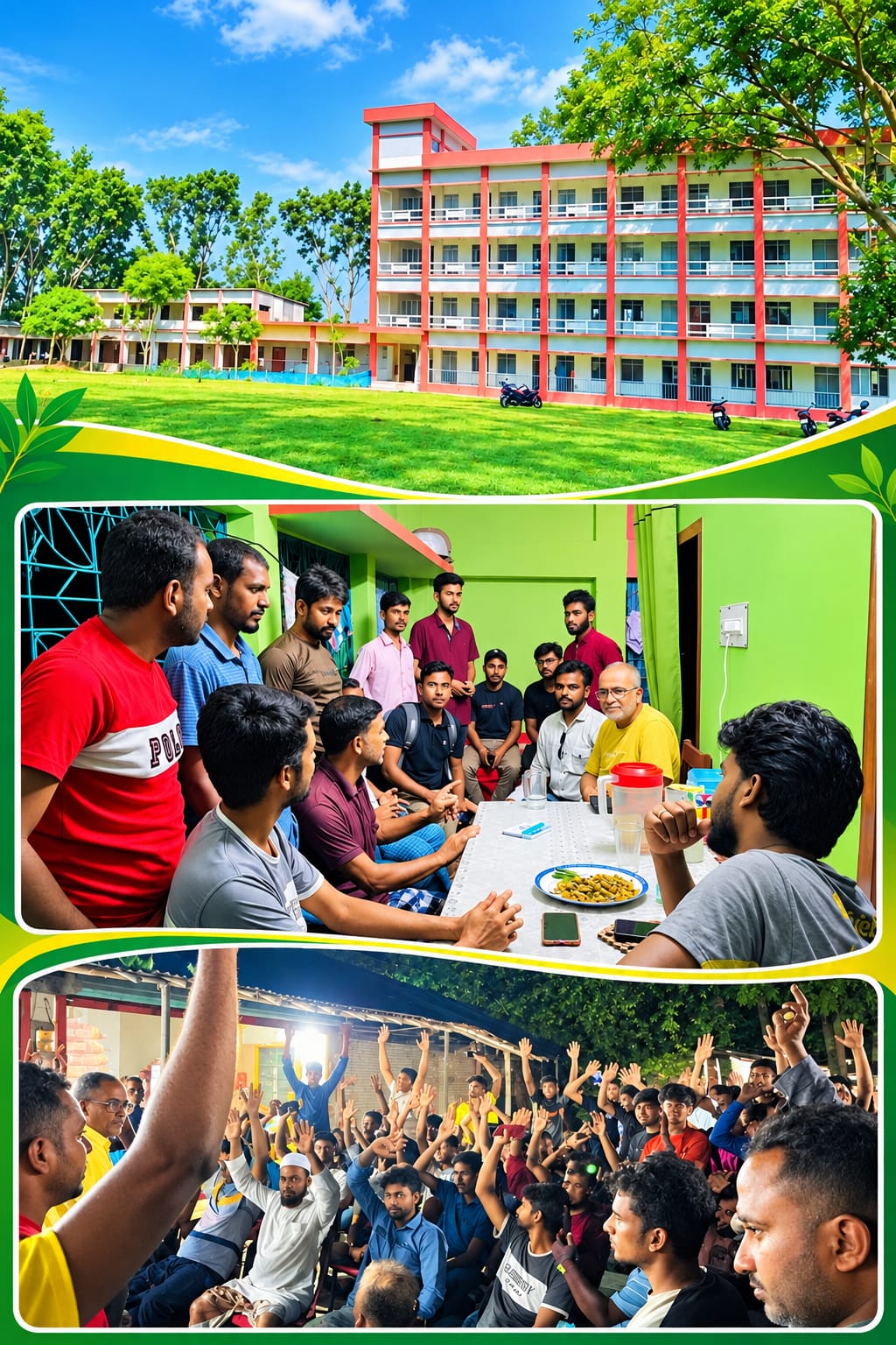 সলিমপুরে হাজী নাছির উদ্দীন কলেজের হারানো  ঐতিহ্য ফিরিয়ে আনতে  এগিয়ে আসছেন তরুণ প্রজন্ম