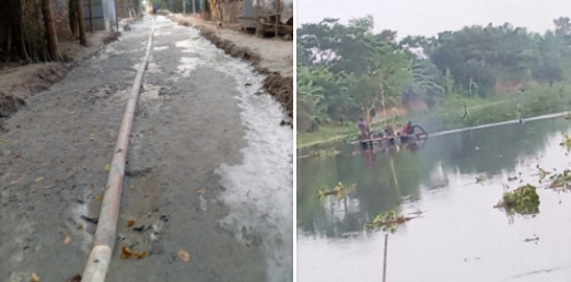 কলারোয়ায় বালু উত্তোলনের হিড়িক, দেখার যেন কেউ নেই  নদী-খাল, বিল ও ঘের থেকে বালু উত্তোলনের অভিযোগ, পরিবেশ ও কৃষিজমি নিয়ে উদ্বেগ
