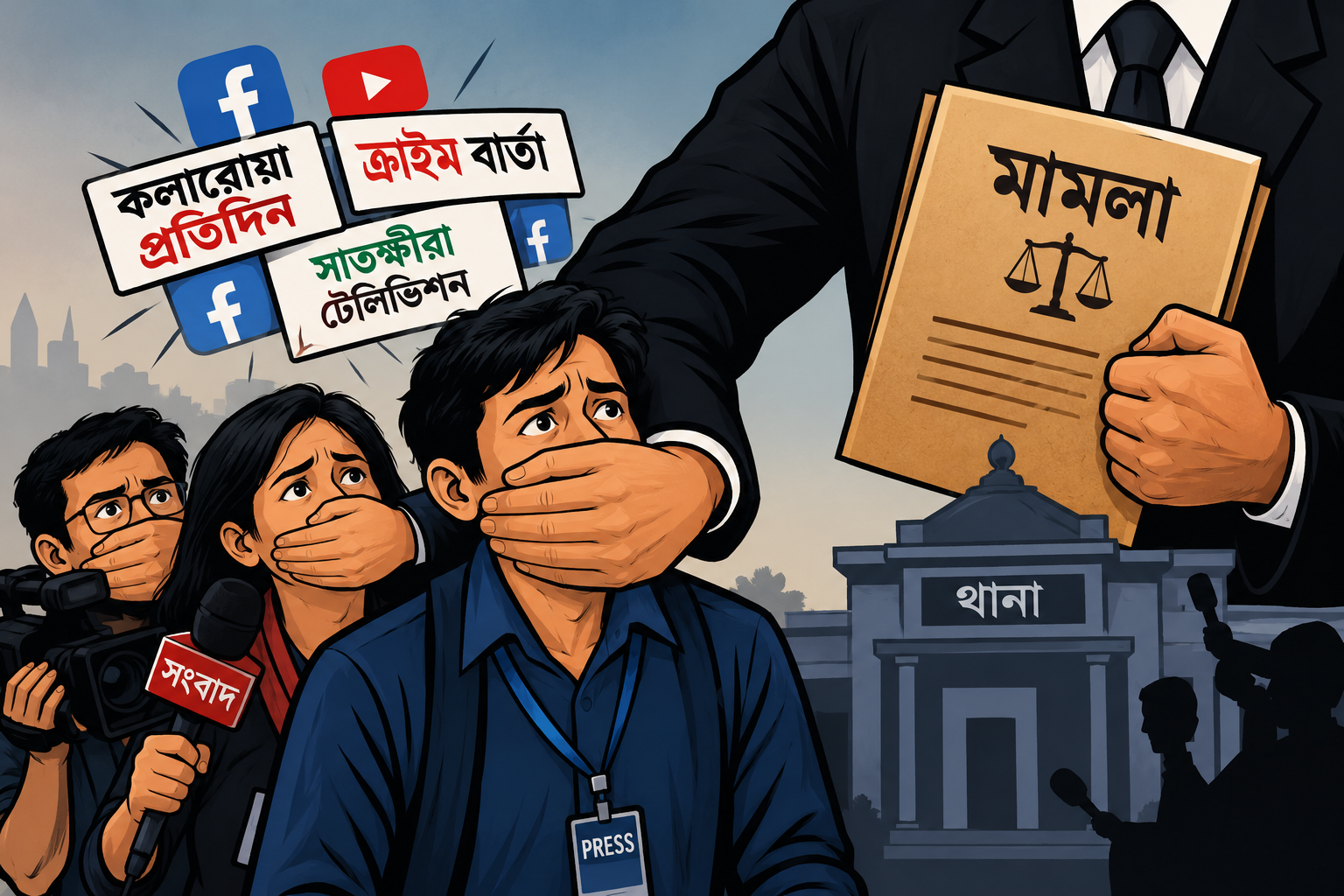 কলারোয়ায় চোরাই মোটরসাইকেল উদ্ধারের সংবাদ প্রকাশের জেরে ফেসবুক পেজের বিরুদ্ধে থানায় অভিযোগ